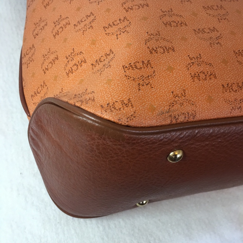 MCM HOBO Shoulder Bag- Tan - Picture 10 of 12